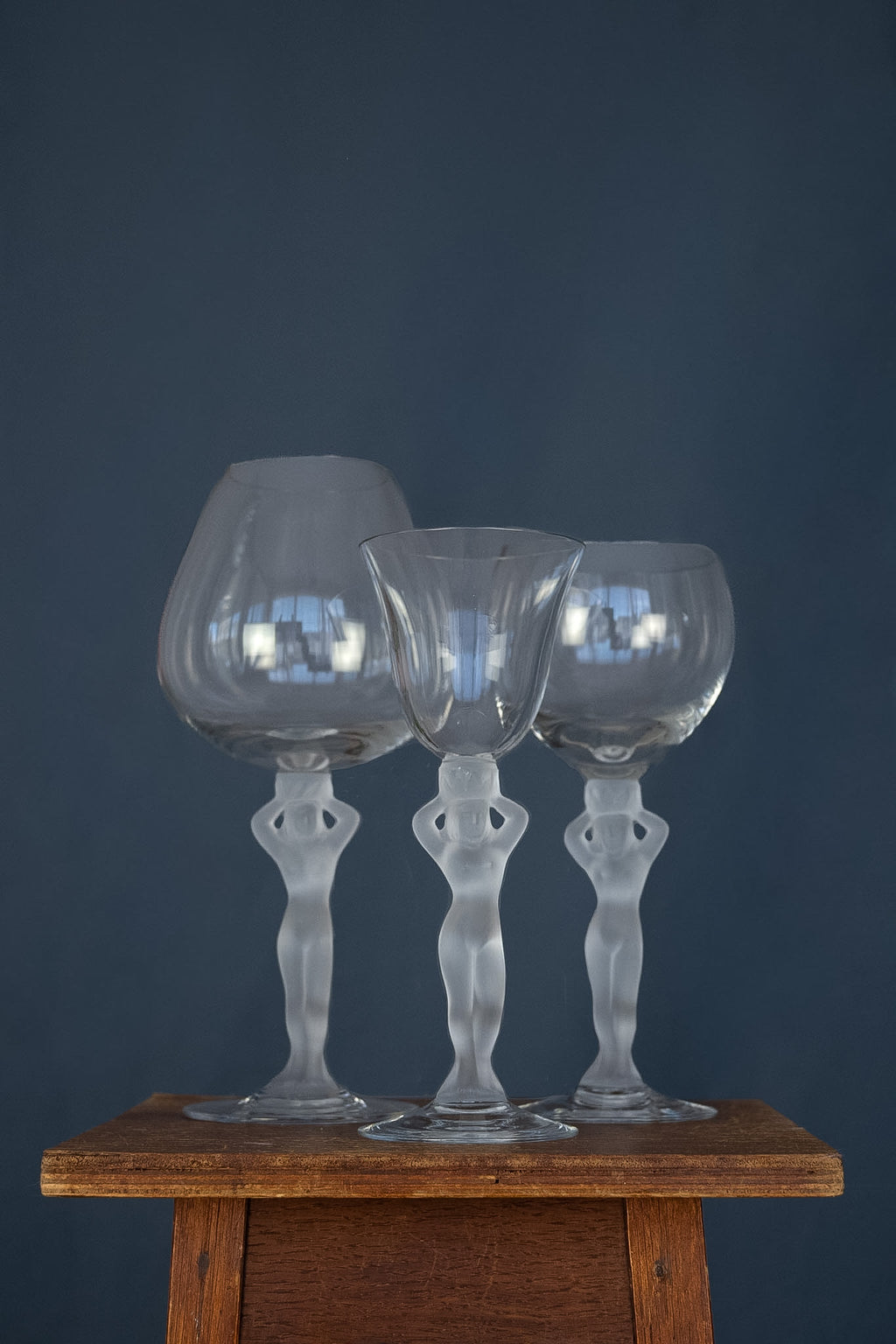 Set van 3 glazen midden 20e eeuw