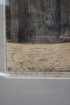 Gravure van de Ridderzaal, Den Haag door A. Jager