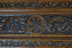 Engelse eikenhouten secretaire