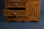 Engelse eikenhouten secretaire