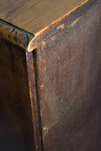 Engelse eikenhouten secretaire