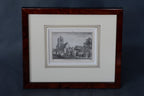 18e-eeuwse gravure ‘De Groote Kerk te Tiel’ – Hendrik Spilman naar Jan de Beijer