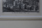 18e-eeuwse gravure ‘De Groote Kerk te Tiel’ – Hendrik Spilman naar Jan de Beijer