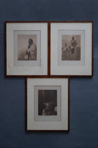 Edward S. Curtis – Drie originele photogravures uit The North American Indian, 1926