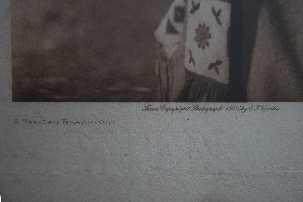 Edward S. Curtis – Drie originele photogravures uit The North American Indian, 1926