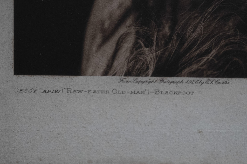 Edward S. Curtis – Drie originele photogravures uit The North American Indian, 1926