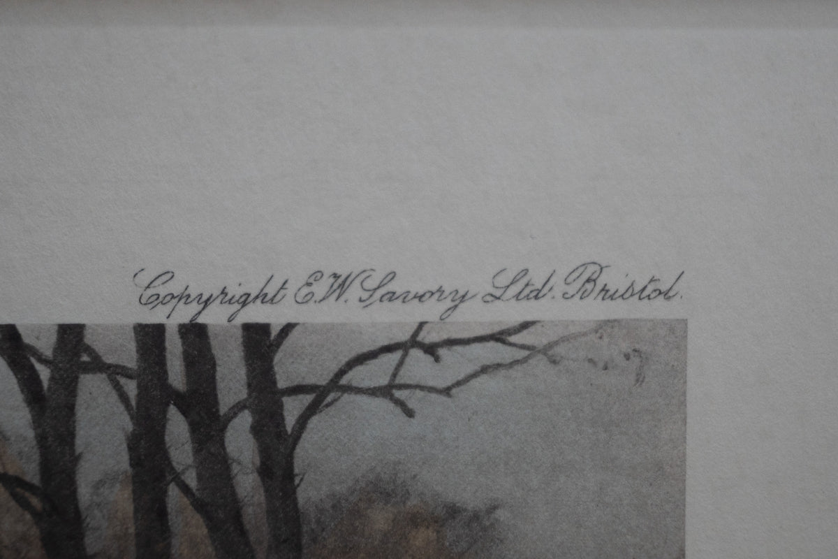 Engelse jachtprent ‘Gone Away!’ – George Wright