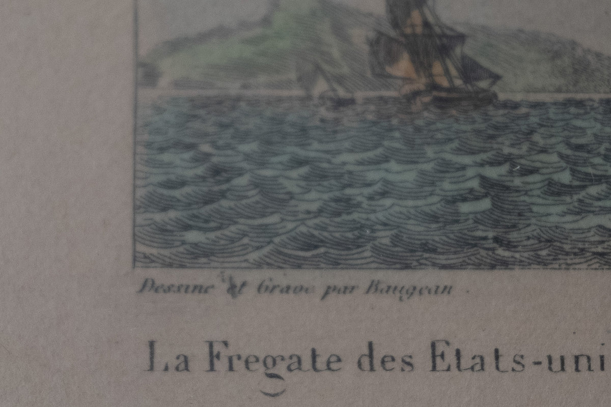 Maritieme prent naar Jean-Jérôme Baugean – USS President