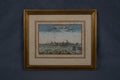 17e-eeuwse handgekleurde gravure van Nieuwpoort – Pérelle