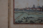 17e-eeuwse handgekleurde gravure van Nieuwpoort – Pérelle