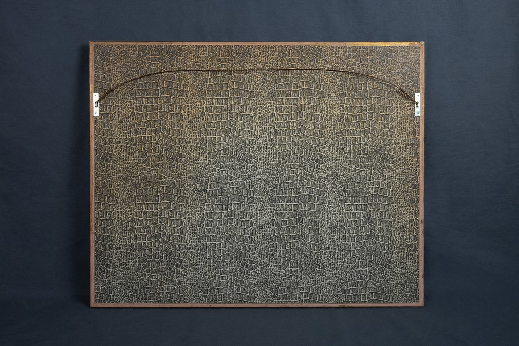 Gesigneerd olieverfschilderij boslandschap met vijver – R. Hoetmer, Laren