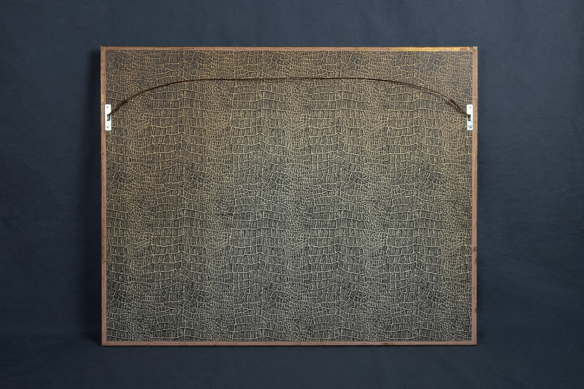 Gesigneerd olieverfschilderij boslandschap met vijver – R. Hoetmer, Laren